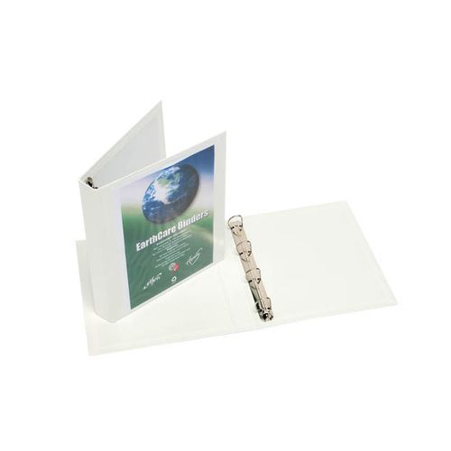Earthcare Insert Binder A3 4 D-Ring 25mm White